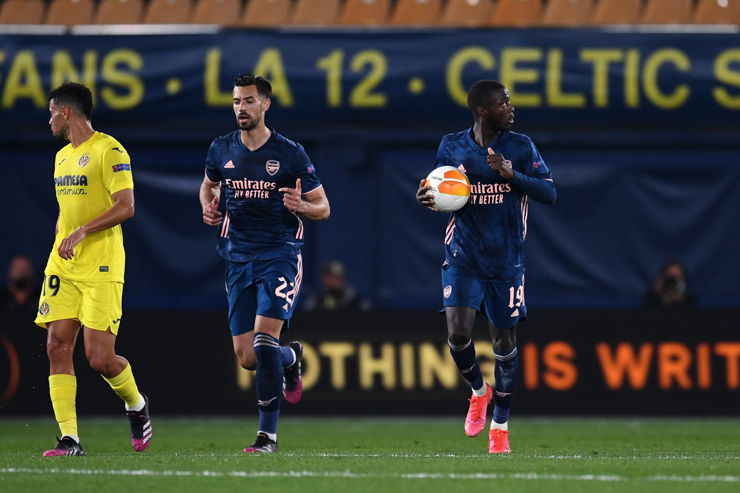 Disappointing night for gunners as they head home with a vital away goal | UEFA Europa League